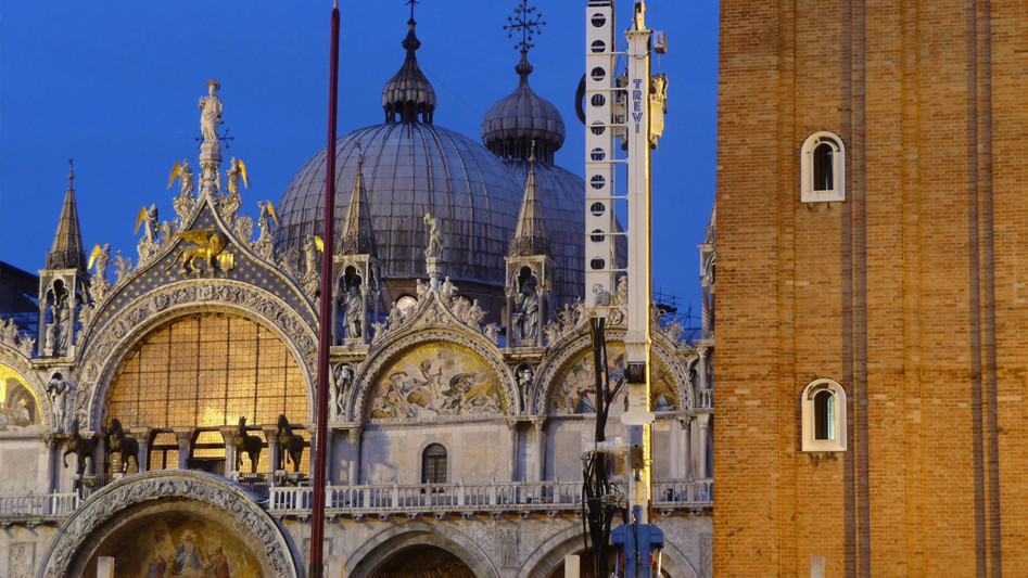Venedik San Marco meydanı – St Mark kulesi konsolidasyonu, İtalya