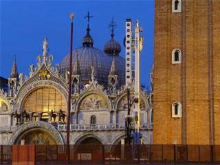 Venedik San Marco meydanı – St Mark kulesi konsolidasyonu, İtalya